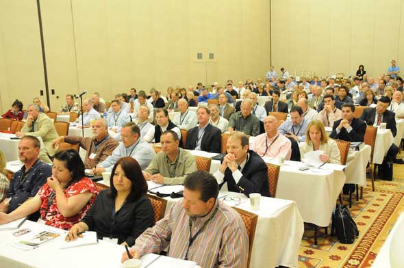 Photo of Seminar attendees at MHI Congress and Expo 2010, courtesy MHI, by Lisa Stewart Photography