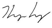 Thayer Long signature