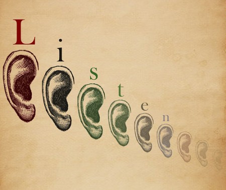 'LISTEN'  Graphic courtest of ky-olsen